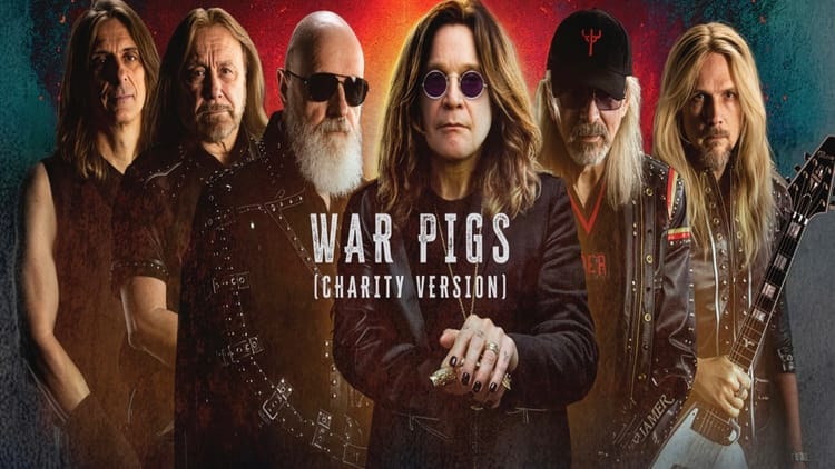 METAL ICONS JUDAS PRIEST AND OZZY OSBOURNE UNITE ON “WAR PIGS – CHARITY VERSION”  OUT TODAY