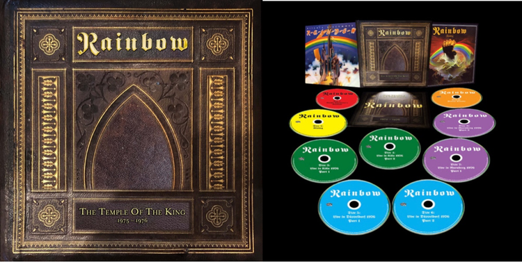 RAINBOW THE TEMPLE OF THE KING 1975-1976 9CD BOXSET RELEASING MARCH 6