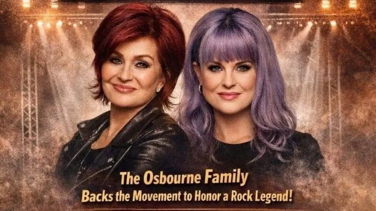 Sharon & Kelly Osbourne Stand United in Support of Ozzy Osbourne Day