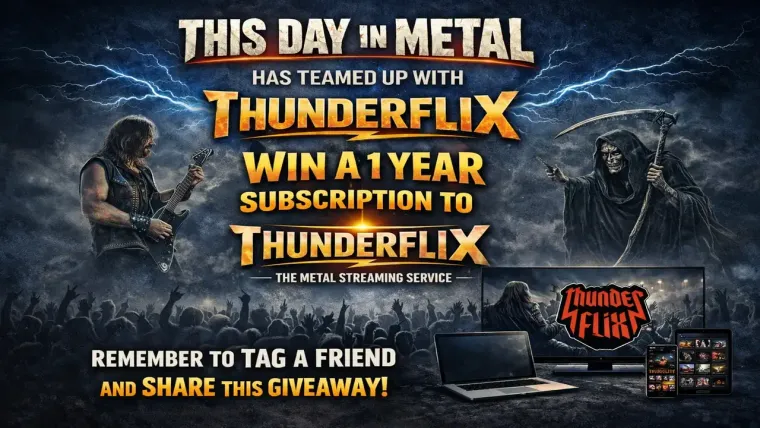 This Day in Metal Teams Up with Thunderflix for Exclusive Fan Giveaway