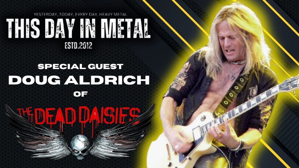 EXCLUSIVE INTERVIEW: DOUG ALDRICH TALKS ABOUT NEW ROCKIN' DEAD DAISES SONG "I'M GONNA RIDE" OFF UPCOMING ALBUM "LIGHT 'EM UP"