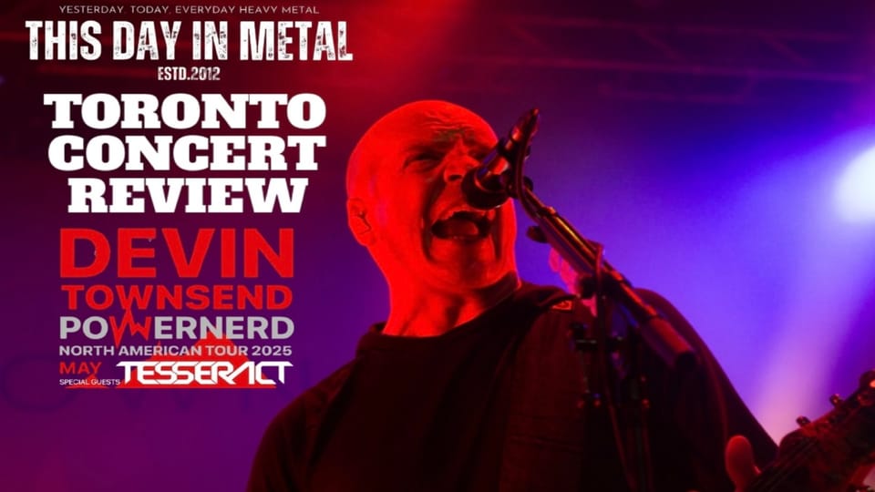 Exceeding Expectations: Devin Townsend Brings His Powernerd Show to Toronto For High Energy Performance