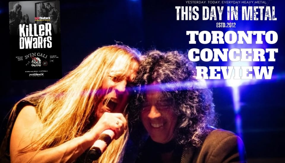 Canadian Rock Lives On: Killer Dwarfs & Sven Gali at The Phoenix Theatre