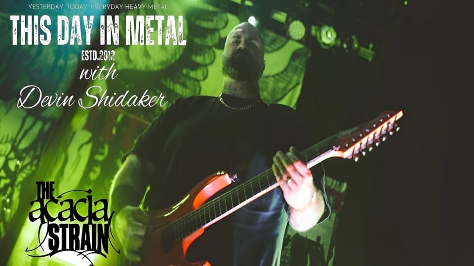 Exclusive Interview with Devin Shidaker of The Acacia Strain