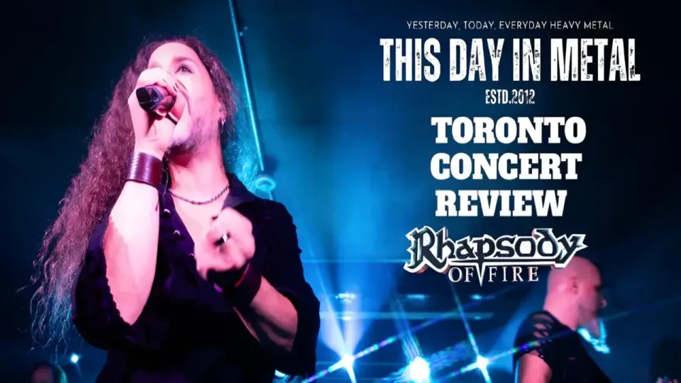 Rhapsody of Fire Shines with Witherfall, Striker, and Enforcer at The Garrison – Toronto