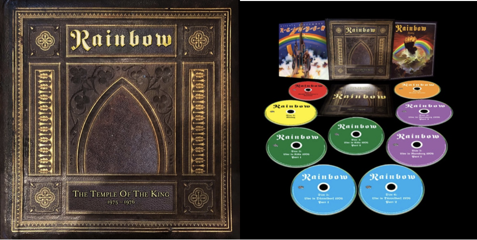 RAINBOW THE TEMPLE OF THE KING 1975-1976 9CD BOXSET RELEASING MARCH 6