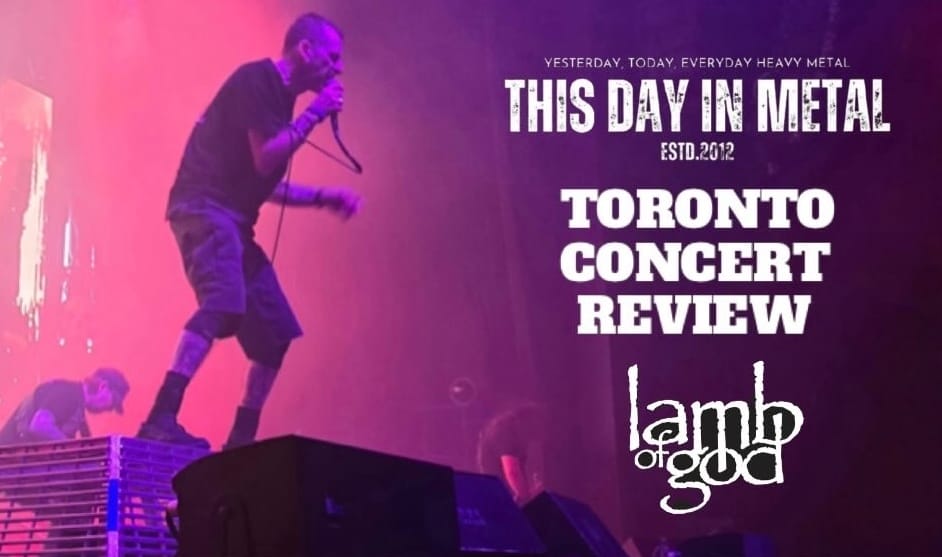 No breaks, no slowing down. Lamb of God tore through Great Canadian Casino Resort Theatre